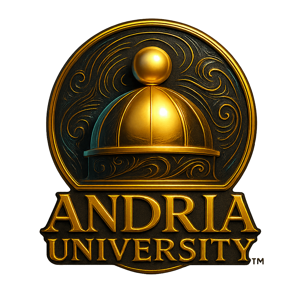 📚 ANDRIA UNIVERSITY™ – A Global Institution for Cultural Sovereignty, Ethical Wealth, and Ancestral&nbsp;Innovation