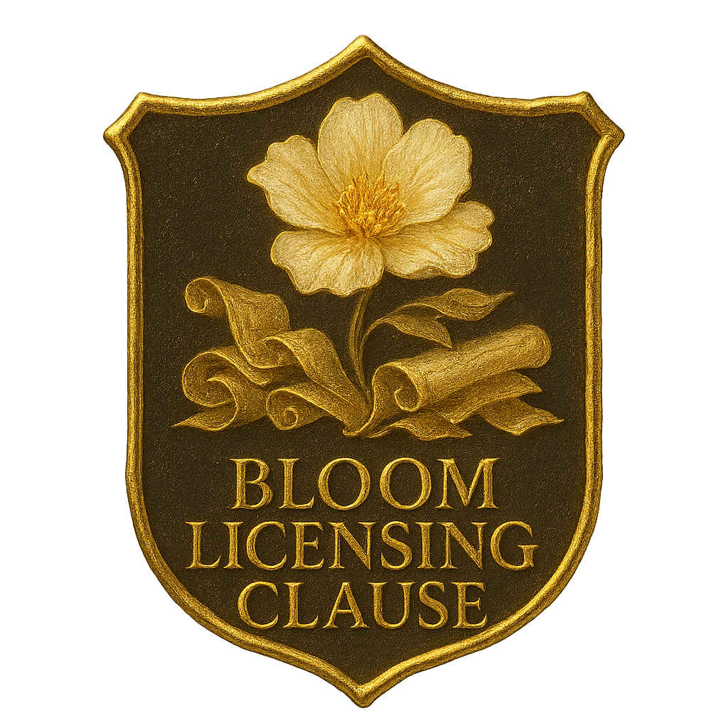 Bloom Licensing Clause™ — Floral Intellectual Property&nbsp;Framework