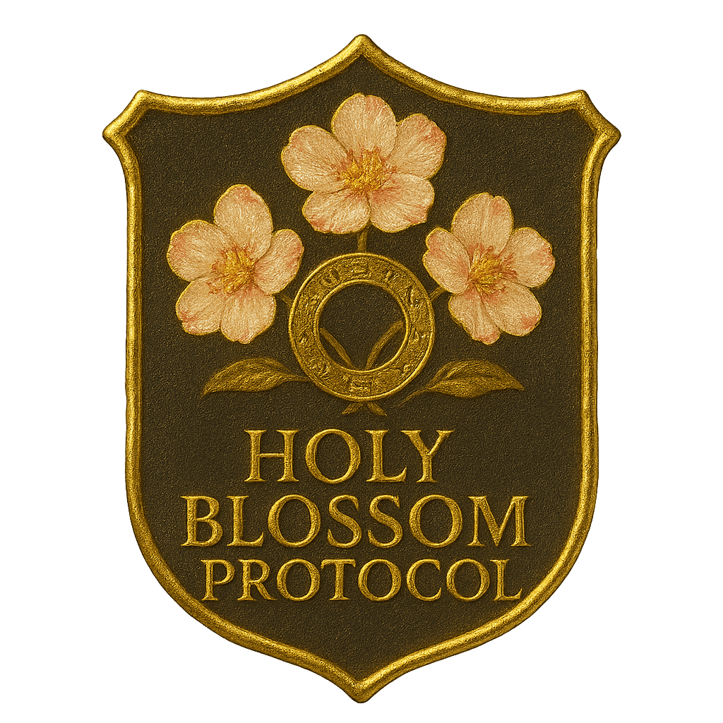 Holy Blossom Protocol™ — Sovereign Ritual Infrastructure (58&nbsp;Estates)