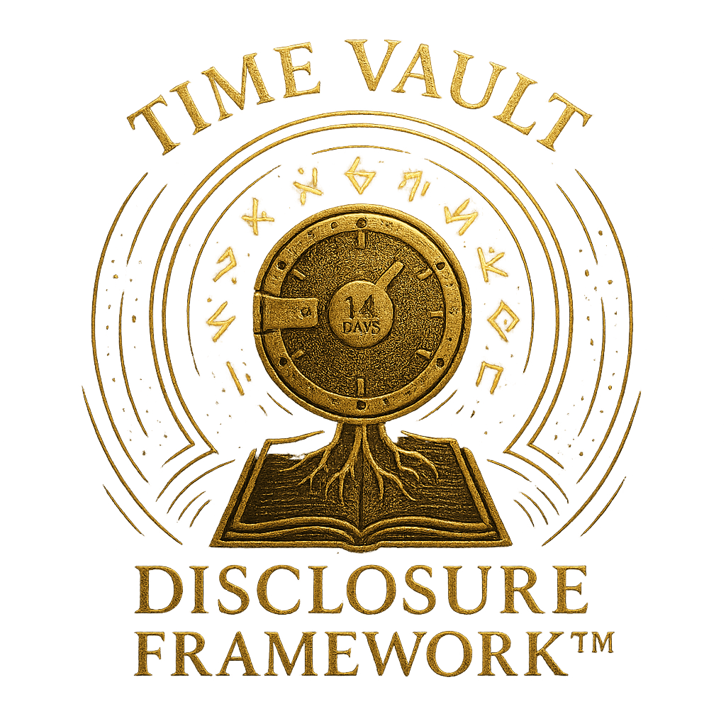 The Time Vault Disclosure&nbsp;Framework™