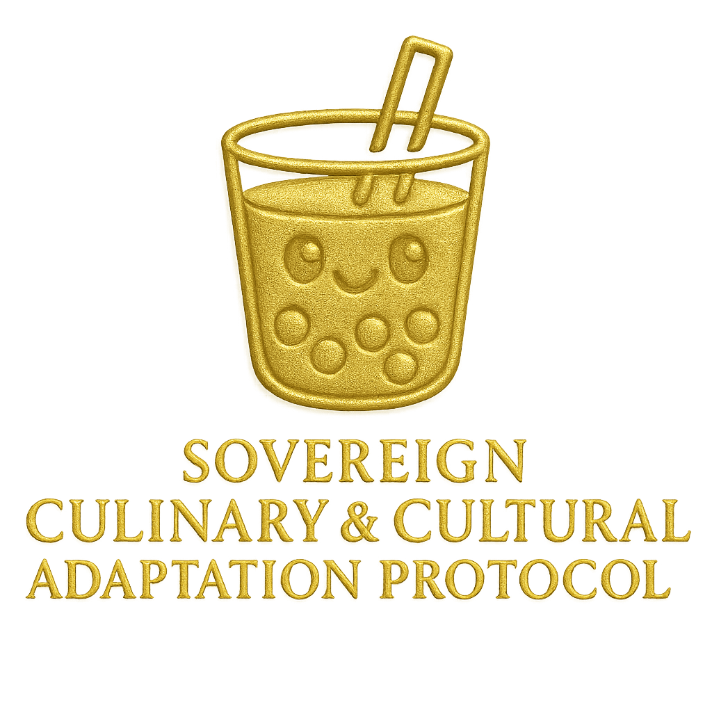 The Sovereign Culinary & Cultural Adaptation&nbsp;Protocol™