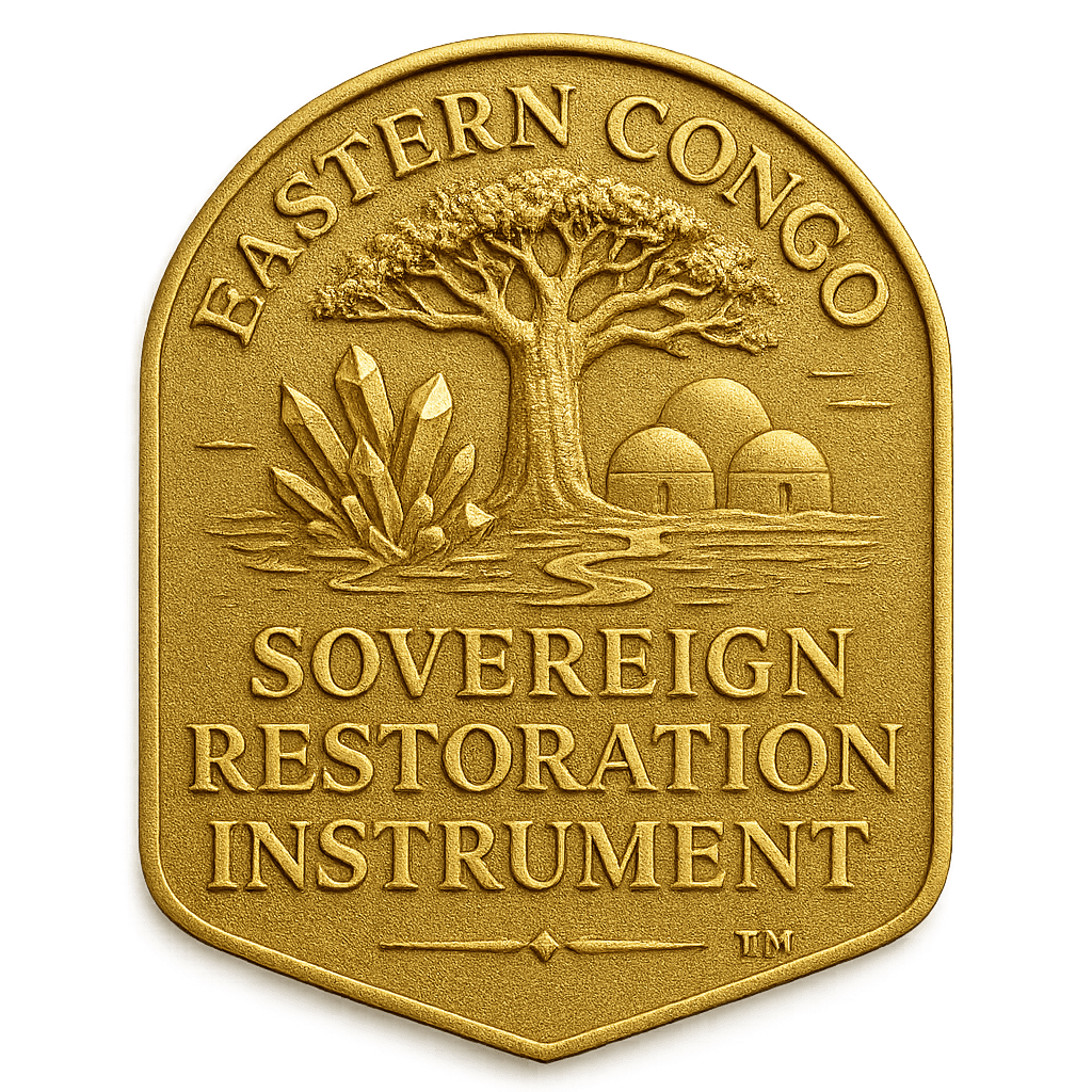 Eastern Congo Sovereign Restoration&nbsp;Instrument™